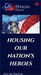 Mobile Screenshot of heroeshousetx.com